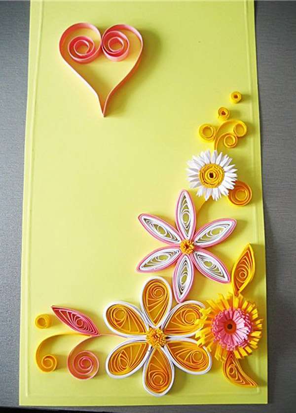 DIY quilling til 8. marts