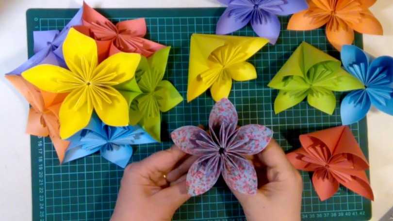 Kusudama fotoeksempler: hvad er det - hvordan man laver en magisk modulær kugle ud af papir med egne hænder, ordninger til samling af origami blomster