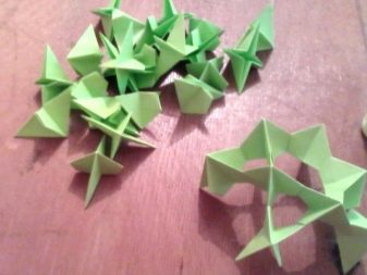 Kusudama fotoeksempler: hvad er det - hvordan man laver en magisk modulær kugle ud af papir med egne hænder, ordninger til samling af origami blomster