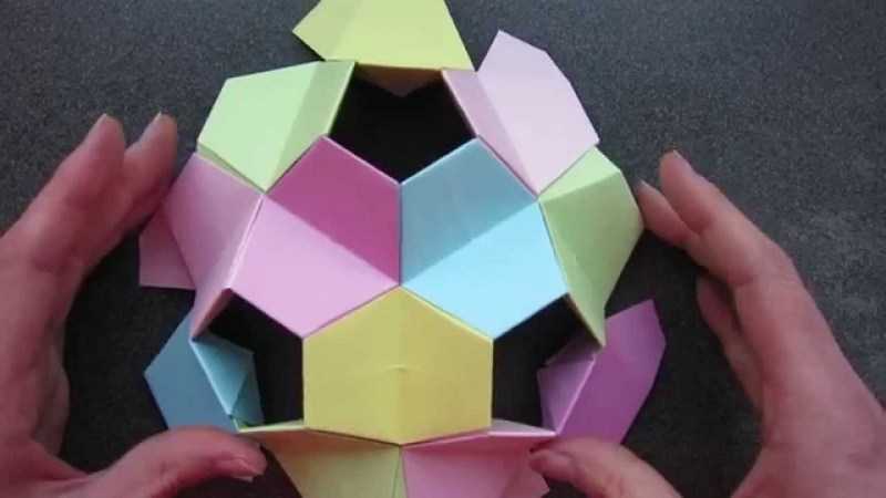 Kusudama: muligheder, fotodiagrammer, hvordan man laver kusudama -bolde ud af papir