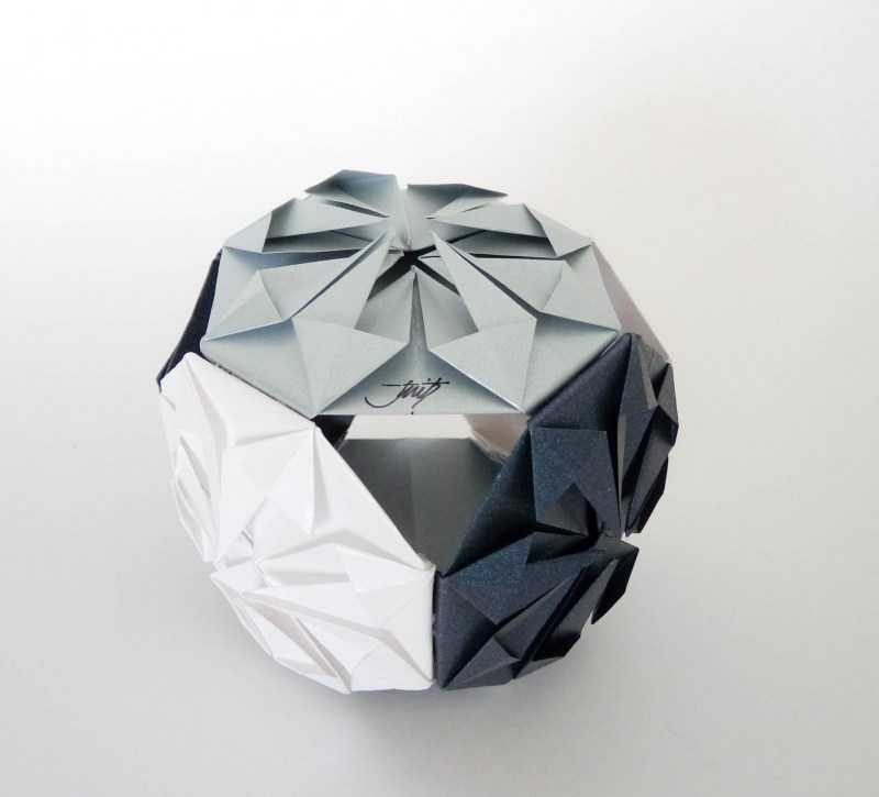 Kusudama: muligheder, fotodiagrammer, hvordan man laver kusudama -bolde ud af papir