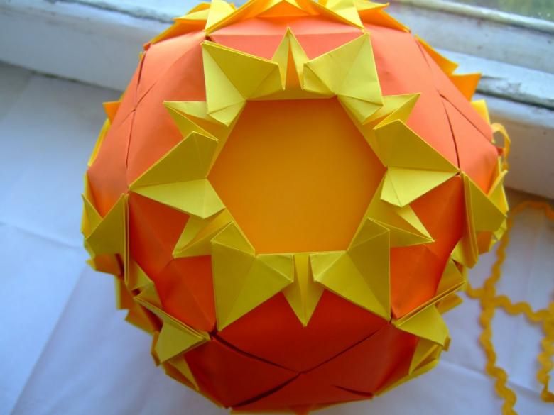 Kusudama: muligheder, fotodiagrammer, hvordan man laver kusudama -bolde ud af papir