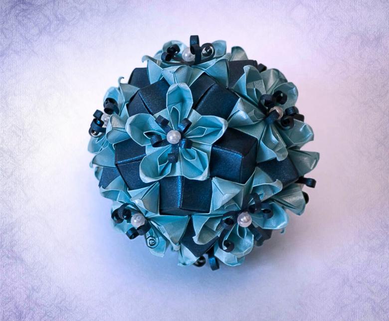 Kusudama: muligheder, fotodiagrammer, hvordan man laver kusudama -bolde ud af papir