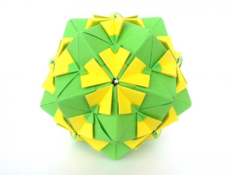 Kusudama: muligheder, fotodiagrammer, hvordan man laver kusudama -bolde ud af papir