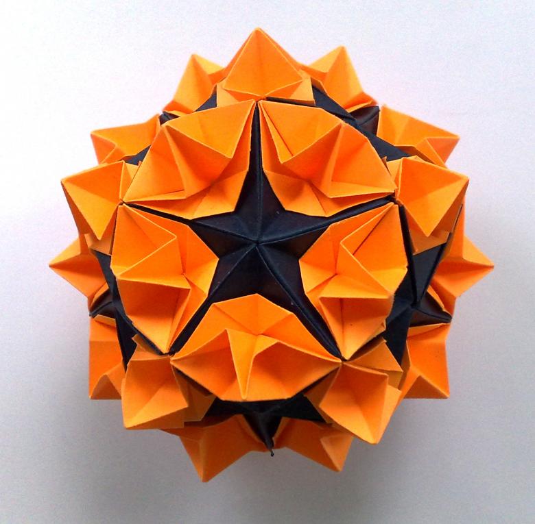 Kusudama: muligheder, fotodiagrammer, hvordan man laver kusudama -bolde ud af papir