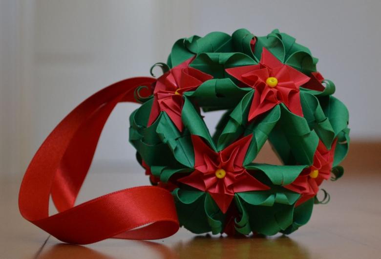 Kusudama: خيارات ، مخططات للصور كيفية صنع كرات kusudama من الورق