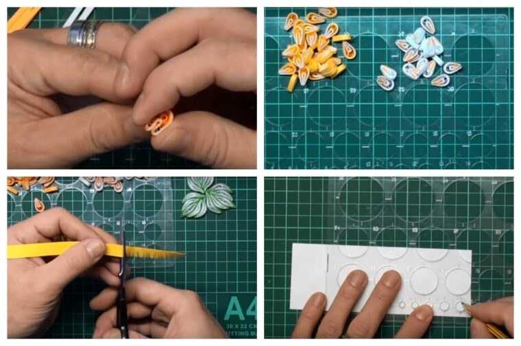 Quilling-käsitöitä aloittelijoille valokuvaesimerkkejä-vaiheittaiset mestarikurssit, joissa kuvataan järjestelmiä