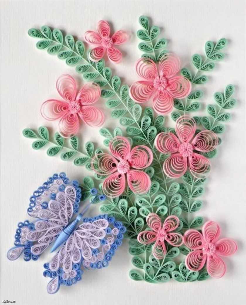 Quilling-käsitöitä aloittelijoille valokuvaesimerkkejä-vaiheittaiset mestarikurssit, joissa kuvataan järjestelmiä