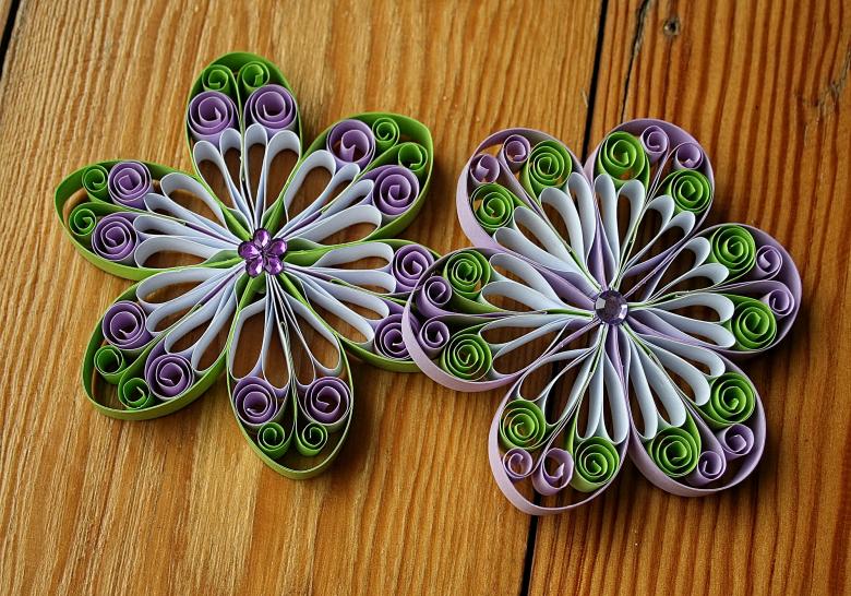 Quilling-käsitöitä aloittelijoille valokuvaesimerkkejä-vaiheittaiset mestarikurssit, joissa kuvataan järjestelmiä