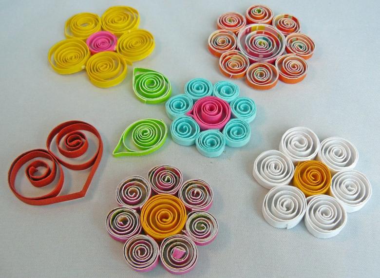 Quilling-käsitöitä aloittelijoille valokuvaesimerkkejä-vaiheittaiset mestarikurssit, joissa kuvataan järjestelmiä