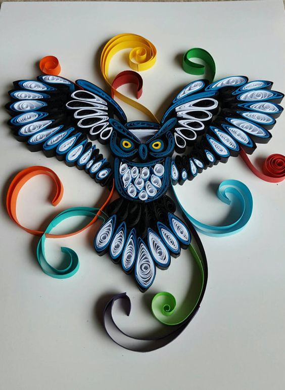 Quilling-käsitöitä aloittelijoille valokuvaesimerkkejä-vaiheittaiset mestarikurssit, joissa kuvataan järjestelmiä