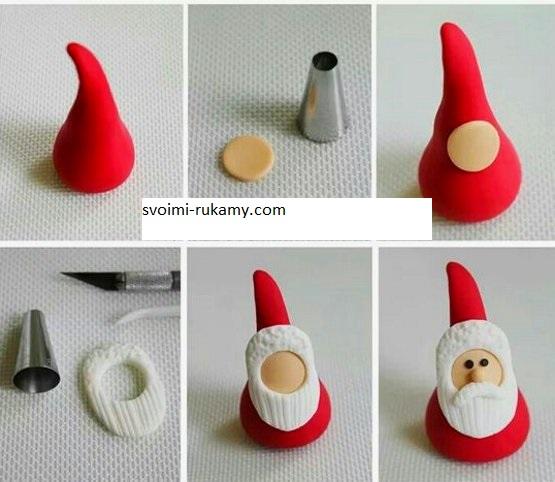 plastelínové vianočné hračky urob si sám