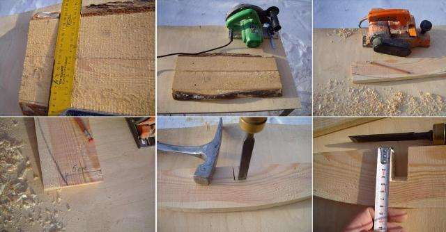 Κόντρα πλακέ, το οποίο θα χρησιμεύσει ως κάδος, ξυλεία, με το ίδιο μήκος με το κόντρα πλακέ