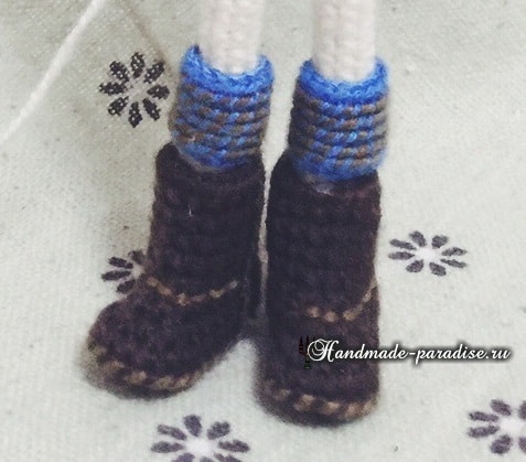 Pletená móda pre bábiky amigurumi. Schémy (4)