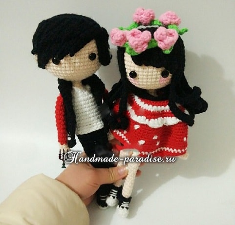 Hæklet Amigurumi Doll Fashion (3)