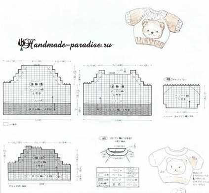 Strikket mode til amigurumi dukker. Ordninger (7)