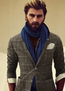 Mænds tørklæder: en fotogennemgang af mærke modeller - hvilken model man skal vælge til en mand, tørklæder til mænd med strikkepinde, ordninger