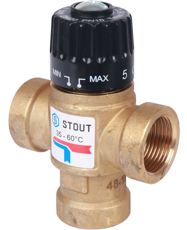 Jeden z najlepších 3-cestných ventilov pre vykurovací systém Stout SVM-0120-256025