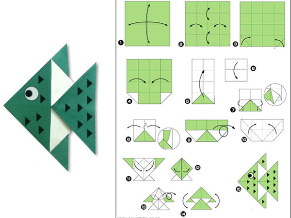 Origami -papir til børn - det bedste DIY -håndværk