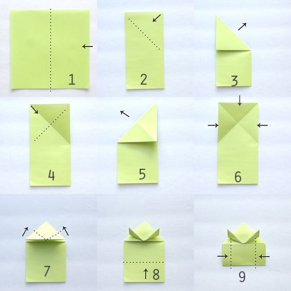 Origami -papir til børn - det bedste DIY -håndværk