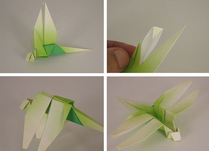 Vážka origami