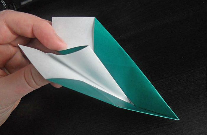 Origami -fly: 5 faser af foldning