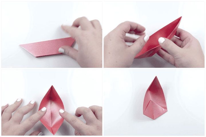 Majstrovská trieda montáže modulárneho origami lotosu