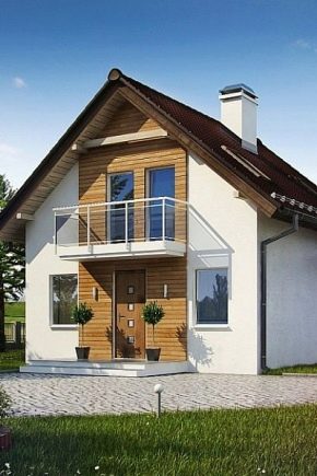 Характеристики на оформлението на едноетажни къщи с таванско помещение