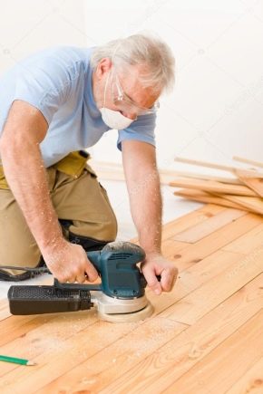 ميزات صنفرة الأرضيات الخشبية