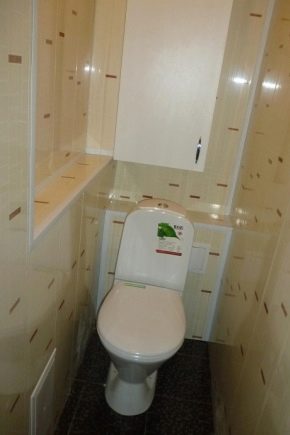 Декориране на тоалетната с пластмасови панели: опции за дизайн