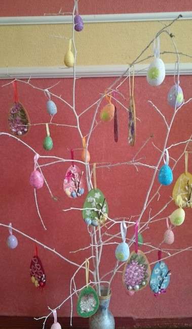 DIY Πασχαλινό δέντρο diy Πασχαλινό δέντρο βήμα προς βήμα