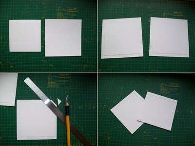 DIY papir gavepapir