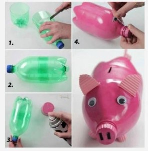 DIY säästöpossu. Työ käynnissä