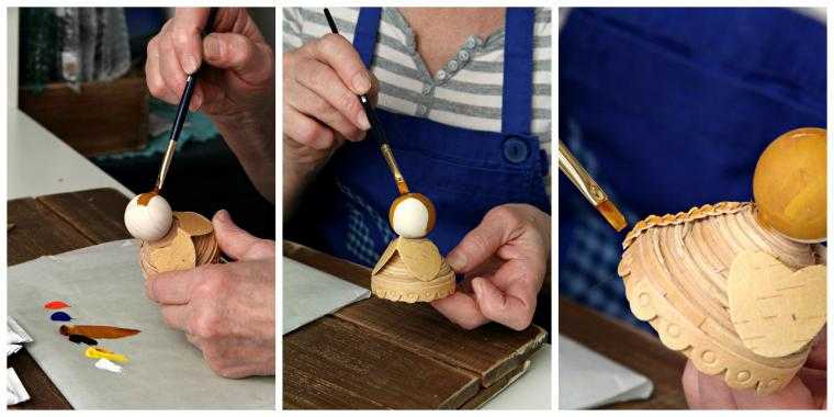 الحرف اليدوية من لحاء البتولا: إرشادات خطوة بخطوة لصنع يديك ومخططات وقوالب وأفكار للحرف الإبداعية