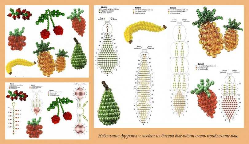 Remeslá z korálkov so schémami: príklady fotografií a videá --- pokyny, popis výroby remesiel z korálkov