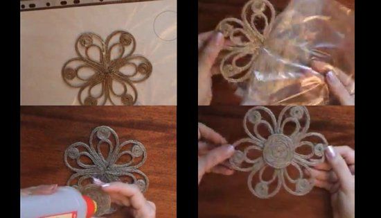 DIY jutové remeslá krok za krokom: jednoduché pokyny s fotografiami a popismi