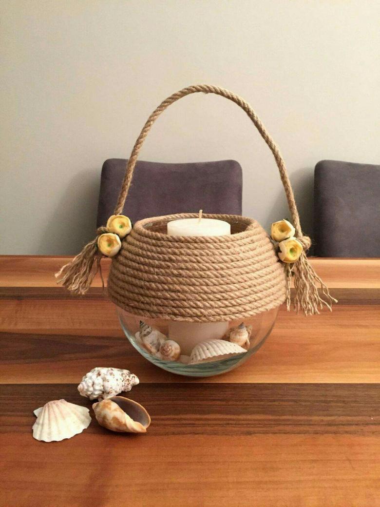 DIY jute håndværk trin for trin: nemme instruktioner med fotos og beskrivelser