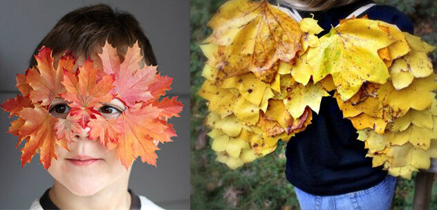 DIY φθινοπωρινές χειροτεχνίες από φύλλα (όλα τα νέα είδη για παιδιά νηπιαγωγείου και σχολείου) στάδιο 28