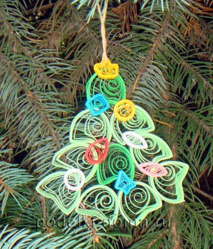 quilling ψαροκόκαλο