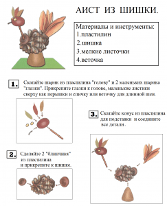 Kráčate so svojim dieťaťom v parku alebo sa chystáte ísť do lesa? Nezabudnite zbierať šišky a potom sa z nich pokúste vytvoriť krásne figúrky.