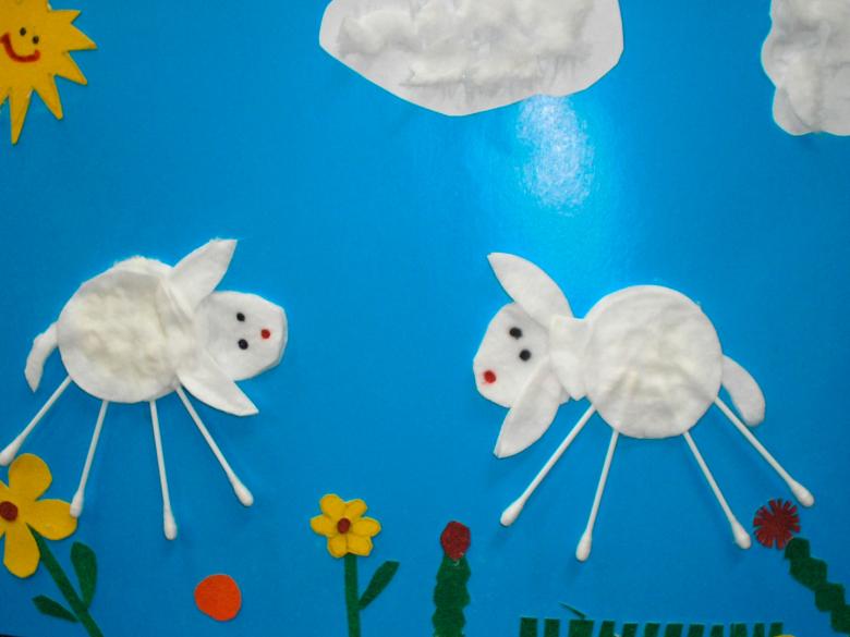 Χειροτεχνία από βαμβάκι για παιδιά: φωτο-ιδέες πρωτότυπων παιδικών προϊόντων