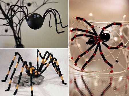 Hämähäkit - Halloween -käsitöitä