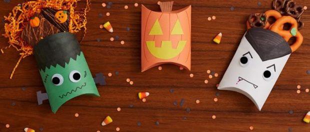 hvordan man laver papir halloween håndværk