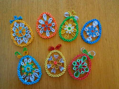 quilling pääsiäiseksi