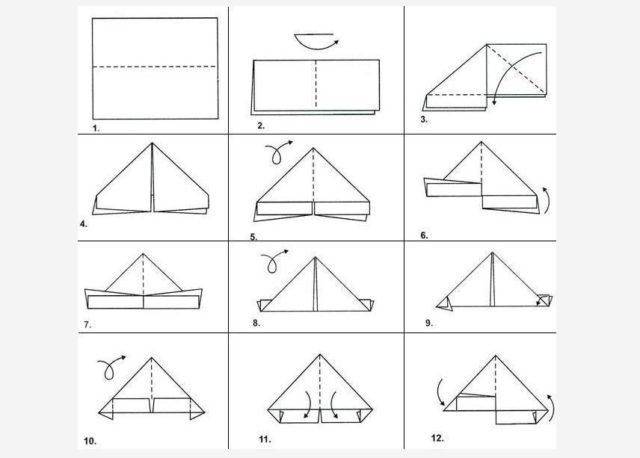 Ako poskladať moduly origami