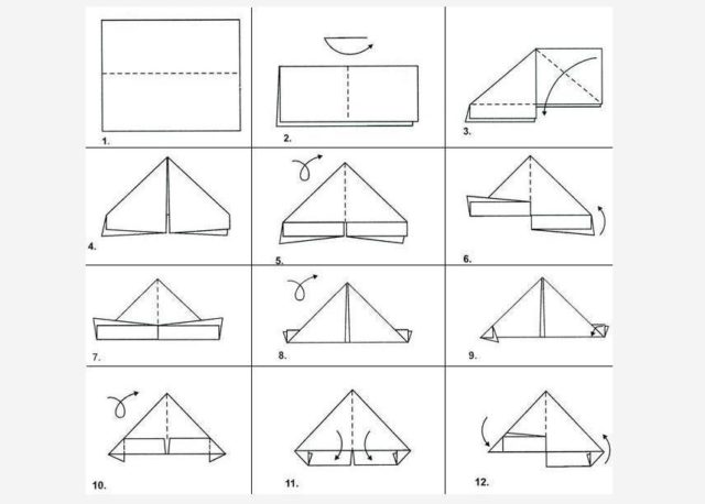 Sådan foldes origami -moduler