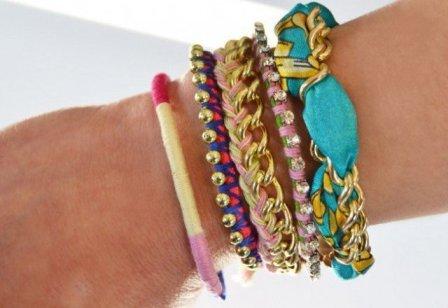 Enkle og flotte DIY armbånd Enkle og flotte DIY armbånd