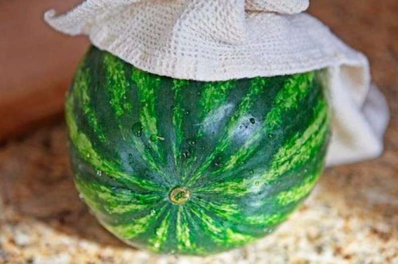 hvordan man bedst opbevarer vandmelon