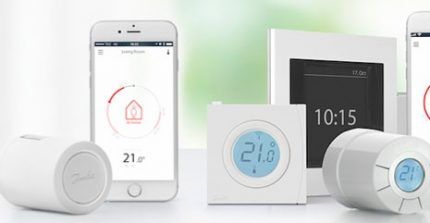 معدات دانفوس رؤوس حرارية Danfoss