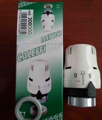 منتج كاليفي رأس حراري ماركة Caleffi